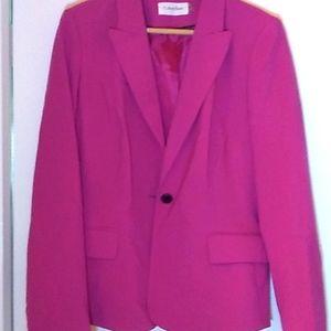 Calvin Klein Magenta Blazer